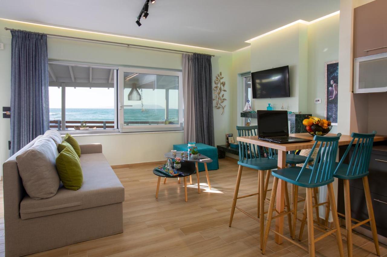 Kyma Seafront Suite By Estia Kokkini Hani Buitenkant foto